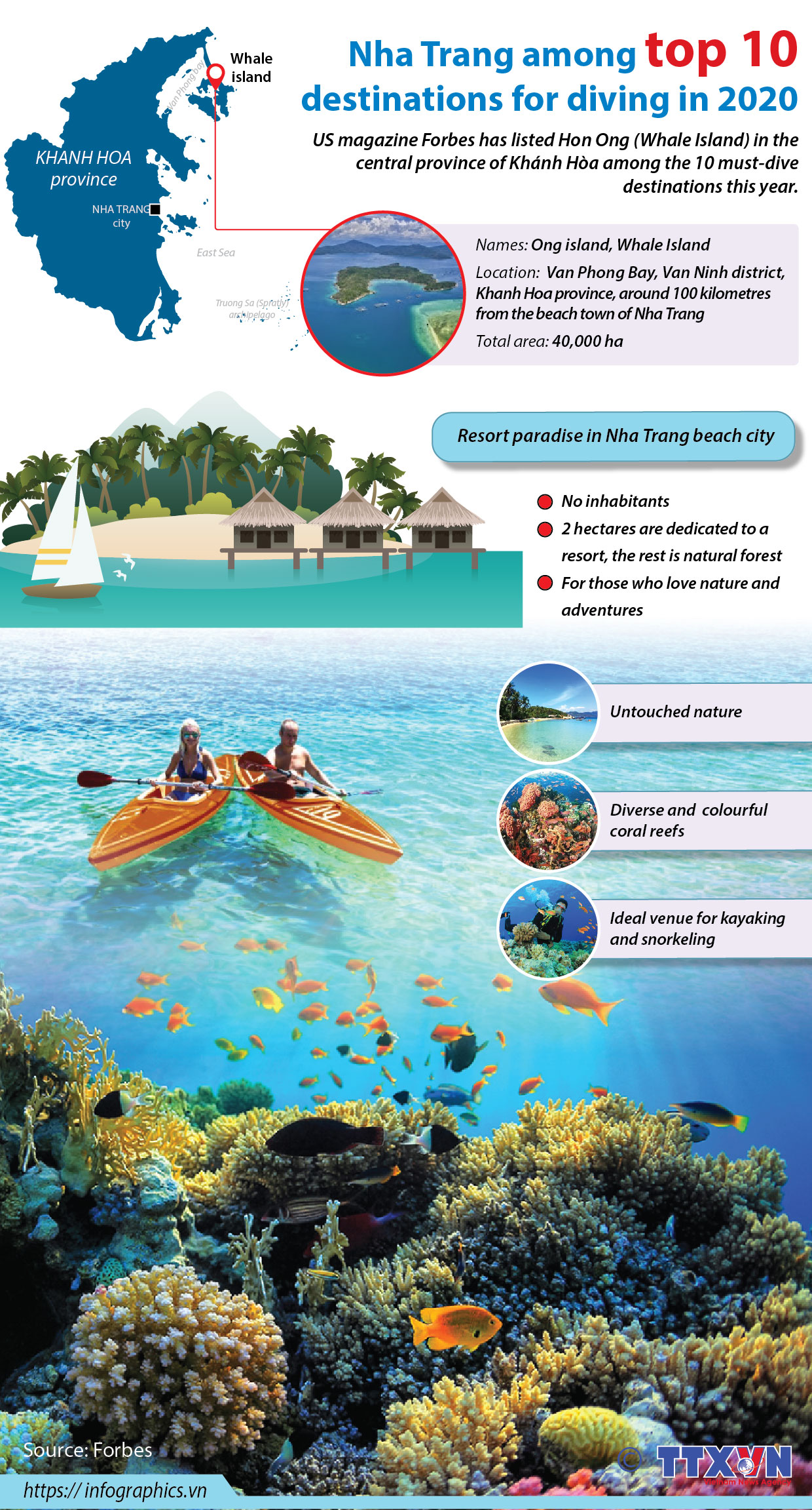 Nha Trang among top 10 destinations for diving in 2020