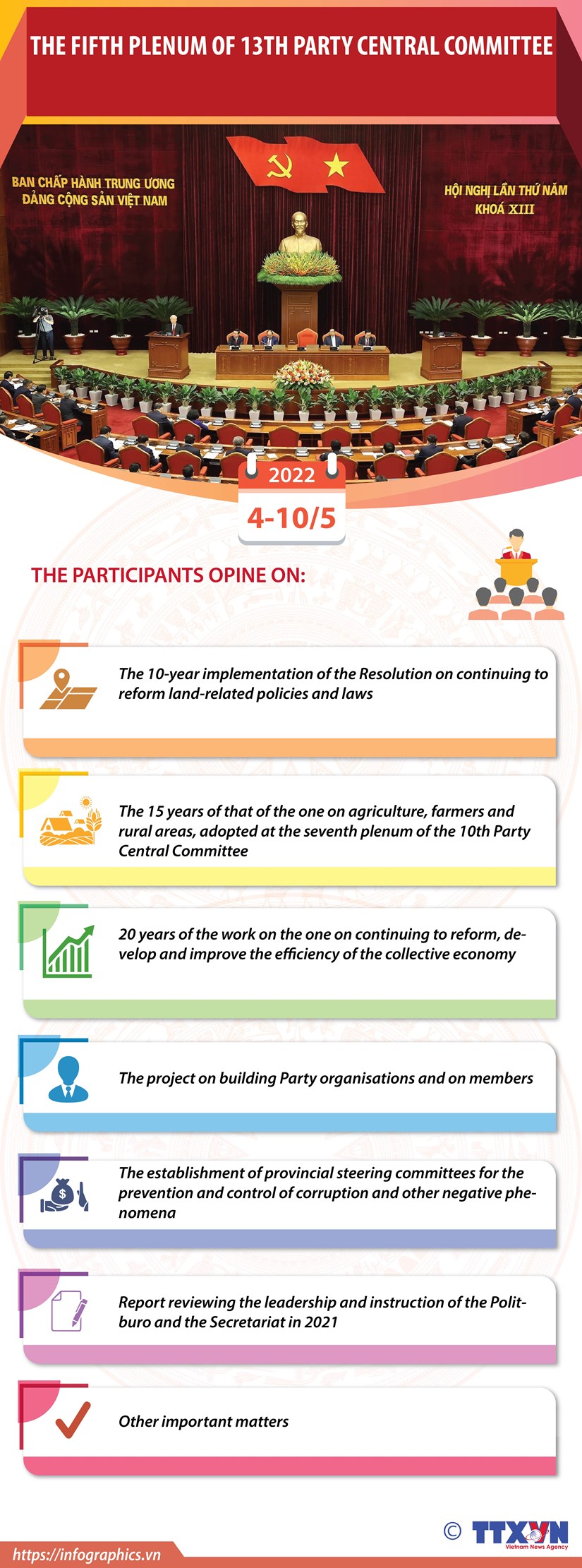 Fifth plenum of 13th Party Central Committee focuses on reviewing the project on Party building