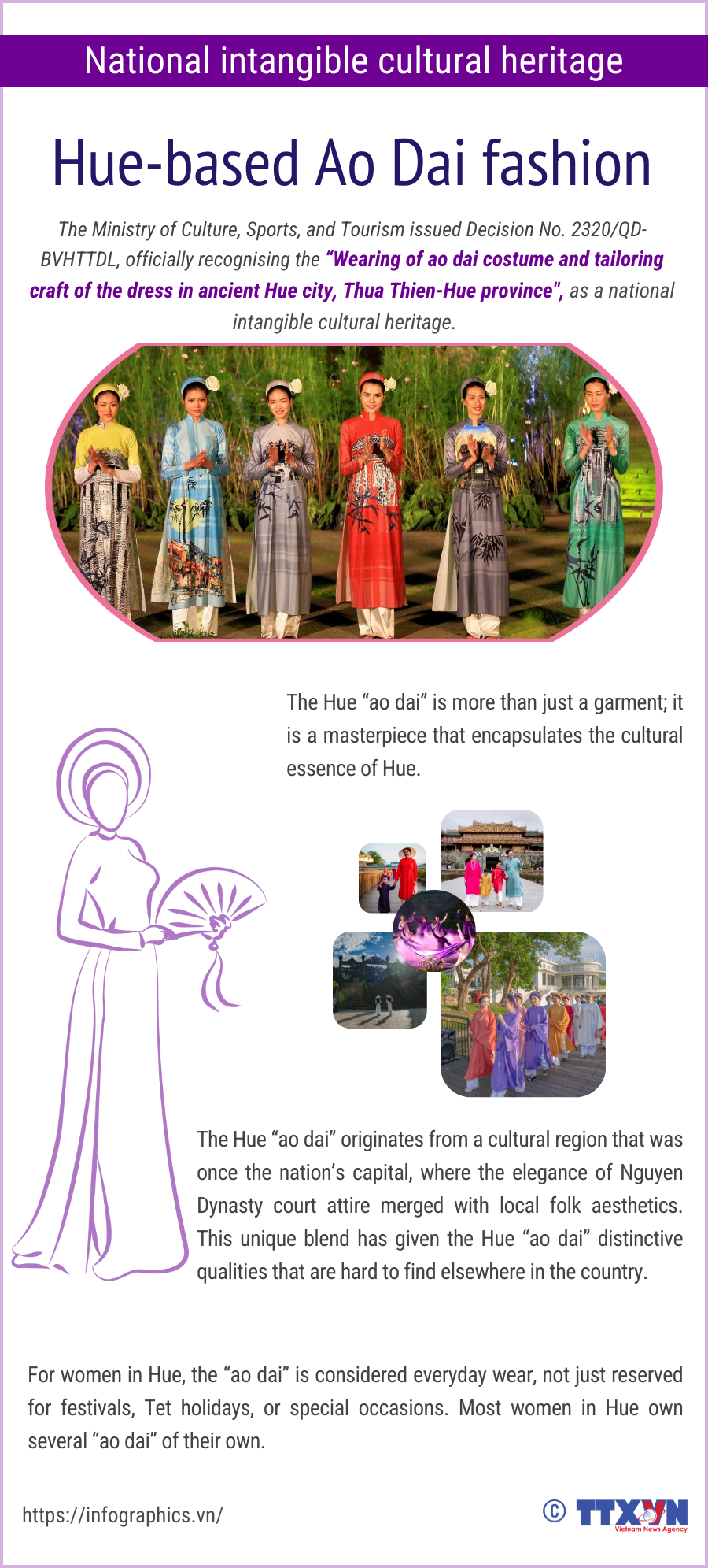 Hue-based Ao Dai fashion recognised as national heritage